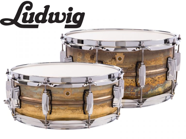 Ludwig unveils Raw Brass shell snare drum