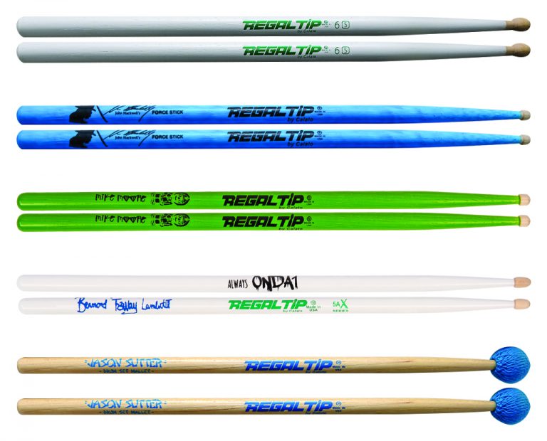 Regal Tip back on the beat with new Performer series drumsticks 