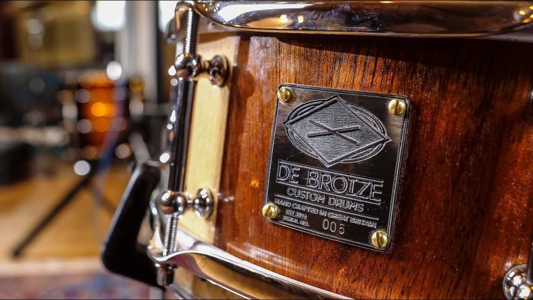 Snare Drum Review – DeBroize Custom Stave Shell Snare Drums
