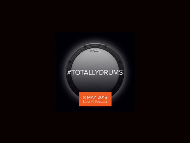 8th May – Roland set to go TotallyDrums
