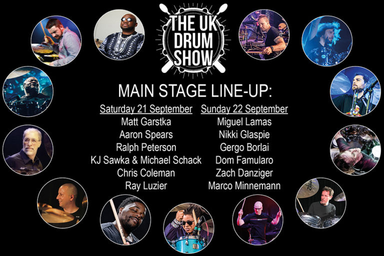 Main Stage Performance Times For The UK Drum Show Announced