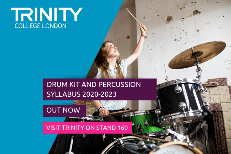 Trinity Launches Brand-New Drum Kit & Percussion Syllabus