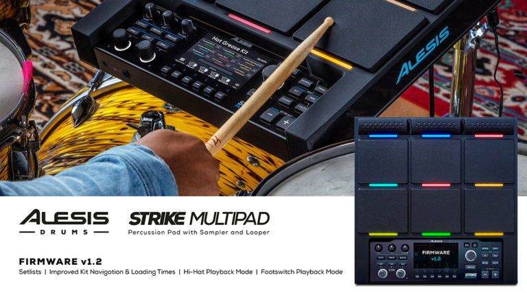 Alesis Unveils Feature Update For Strike Multipad