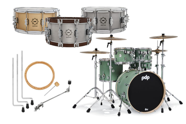 DW Drums Add New Snares, Finishes, Configurations And Accessories To PDP Drums Range