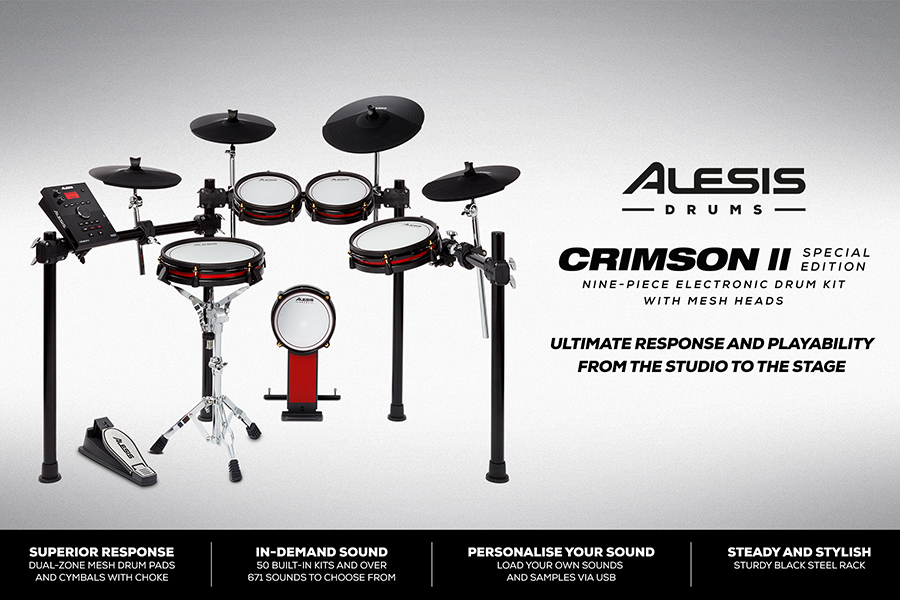 Alesis Introduce Crimson II Special Edition Drums - Drummer's Review