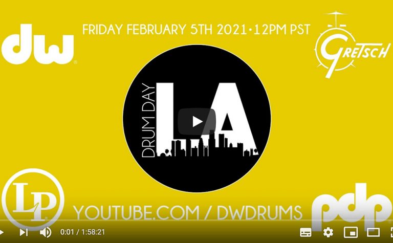 Drum Workshop, PDP, Gretsch and Latin Percussion 2021 Product Tours Now On YouTube