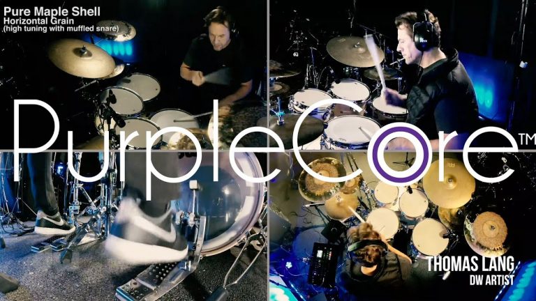 DW Custom Shop Introduces Purple Core™ Drum Shell Technology