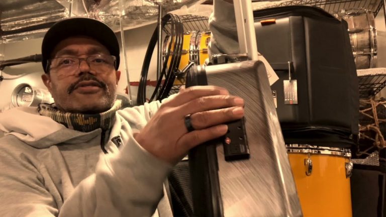 Dennis Chambers Endorses Gruv Gear VELOC Drum Bags & Cart