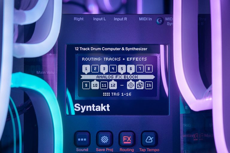 Elektron Launches Syntakt 12 Track Drum Computer and Synthesizer
