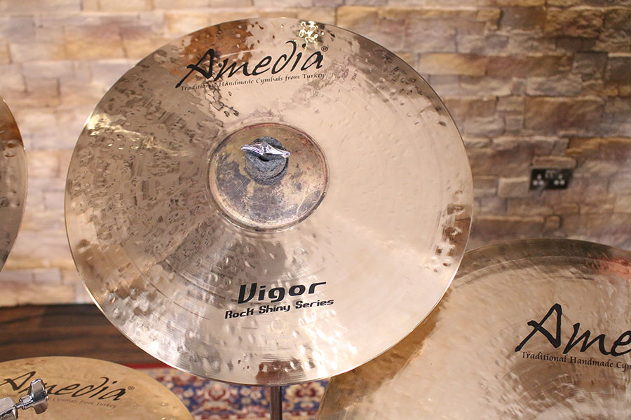 Amedia Vigor Rock Shiny Series Cymbals - Drummer's Review