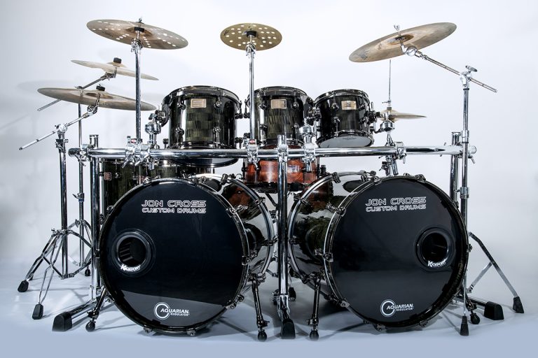 Double Trouble –  Jon Cross Custom Drum Kit Revealed for UK Drum Show 2023
