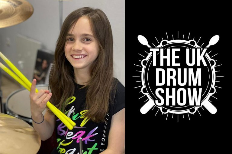 9-Year Old Ukrainian Drummer Alice K To Attend The UK Drum Show As Hit Like A Girl’s Special Guest