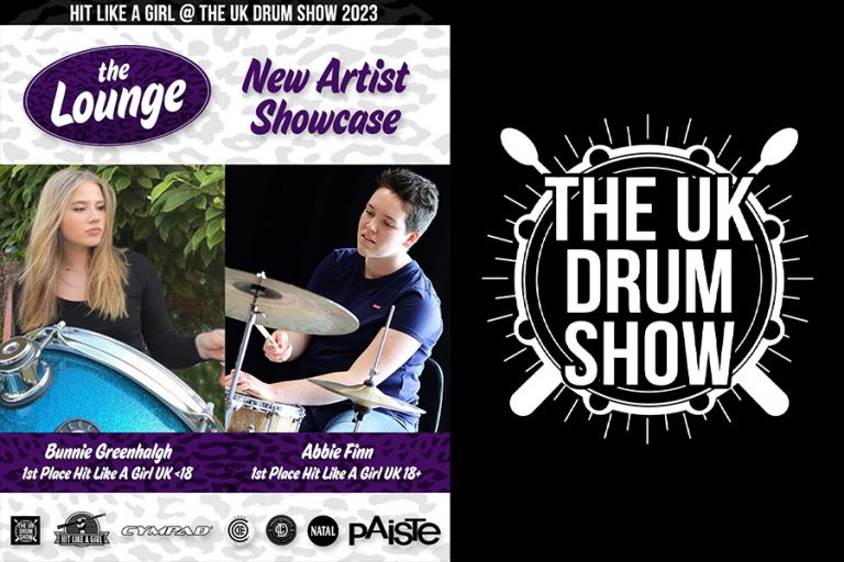 Hit Like A Girl 2023 UK Champions To Perform  In “The Lounge” At The UK Drum Show ‘23.