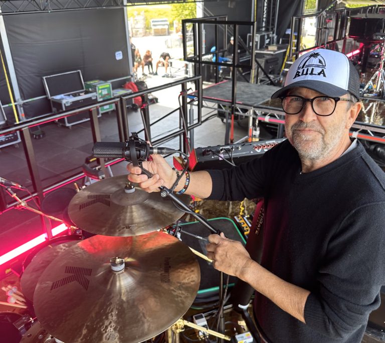 Jim Ebdon Takes Austrian Audio’s OC818, CC8 Microphones on Tour with Sam Smith