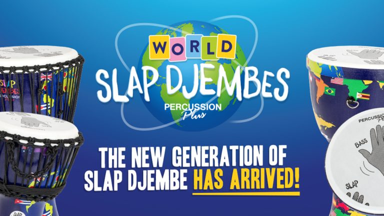Percussion Plus unveils World Slap Djembes