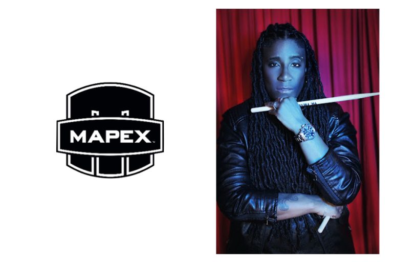 Kyra Curenton Brings Her Dynamic Drumming Talent to Mapex Drums