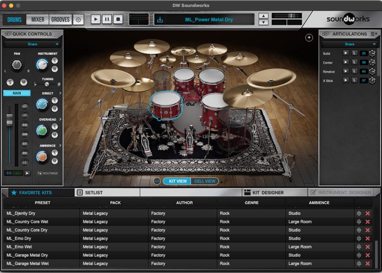 DW Soundworks™ Gets Heavy With The New Metal Legacy Expansion Pack