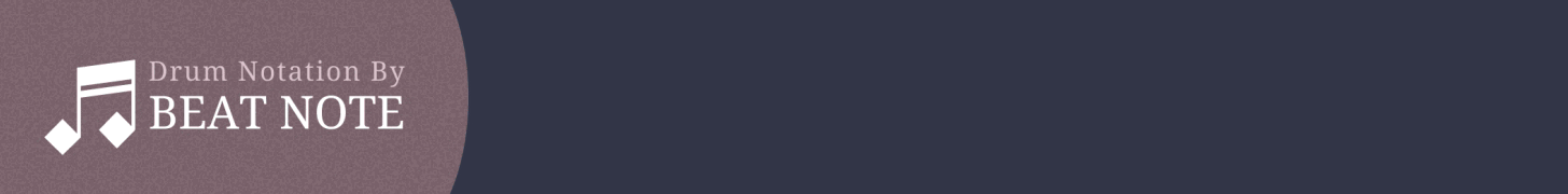 Drum Notation By Beat Note