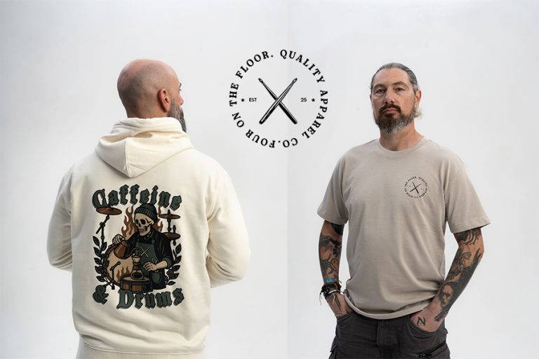 Four on the Floor Apparel Co Joins UK Drum Show 2026