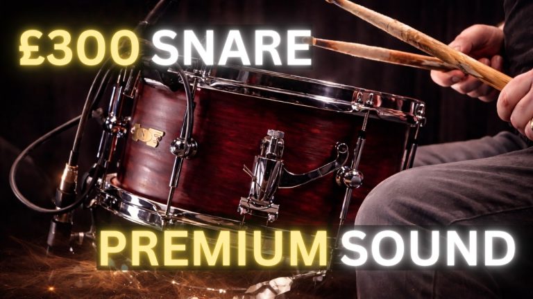 Noonan Poplar Heart 12×7 | This £300 Snare Sounds Great