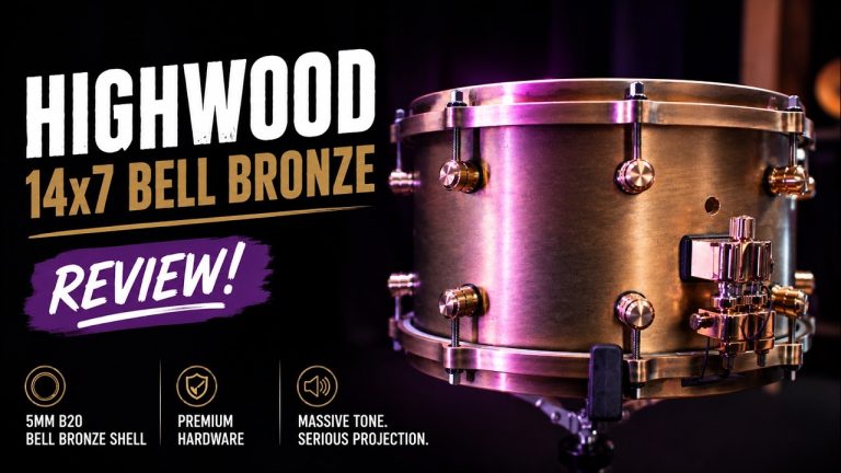 This Bell Bronze Snare is ABSOLUTLEY MASSIVE | Highwood 14×7 Review