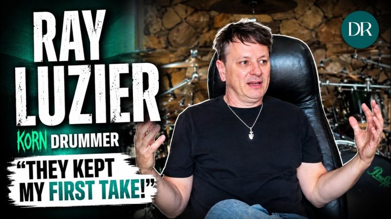 KORN DRUMMER Ray Luzier: “They Kept My First Take!”