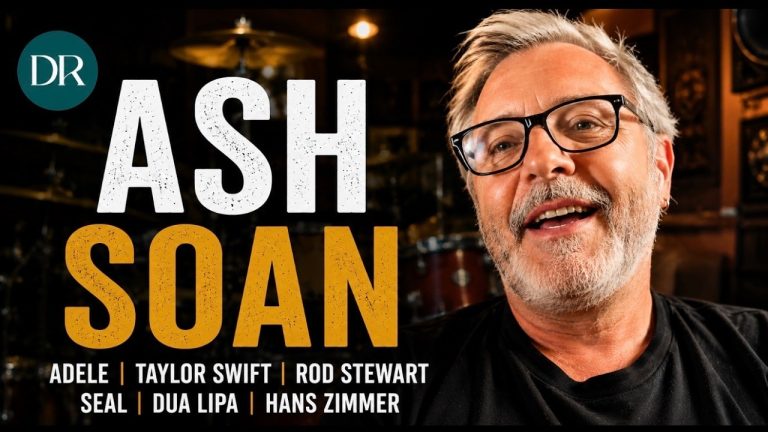 Ash Soan: The Drummer Behind Adele, Rod Stewart, Taylor Swift and more…
